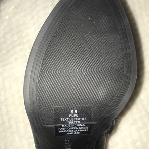 Express Shoes - Express brand ankle length black boots. Express Shoes - Express brand ankle length black boots.